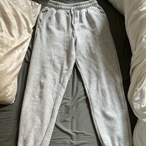 Light grey sweatpants
